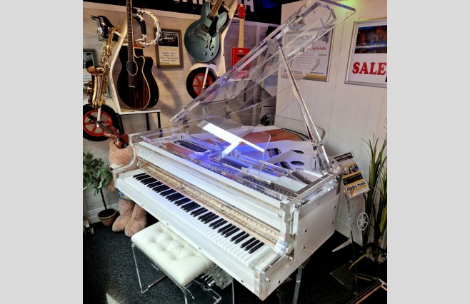 Steinhoven SG150 Crystal Grand Piano All Inclusive Package - Image 1